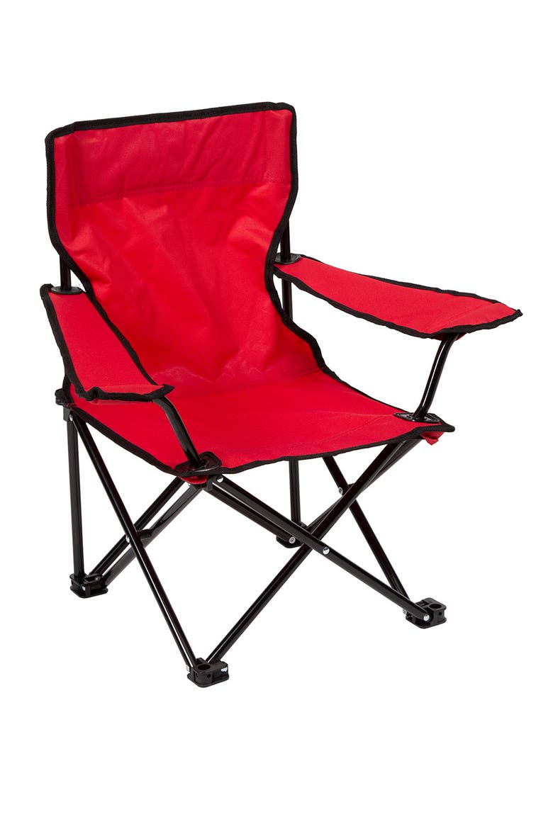 Super Duper Camping Chair, Alternate, color, RED