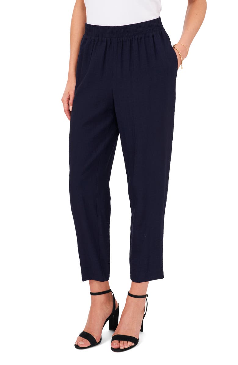 Vince Camuto Straight Leg Pull-On Pants, Main, color, 