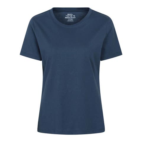 Three Peaks Graphic Back Print T-Shirt