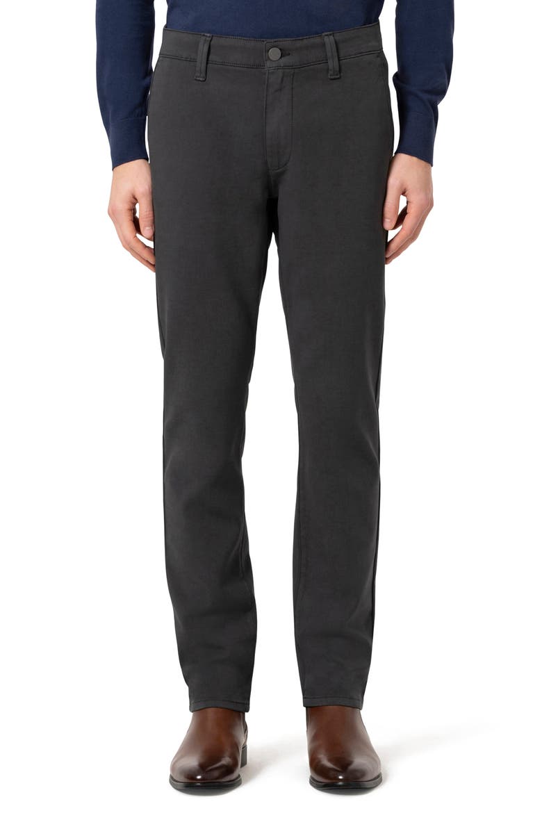 Verona Slim Fit Chinos, Main, color, DARK GREY HIGH-FLYER