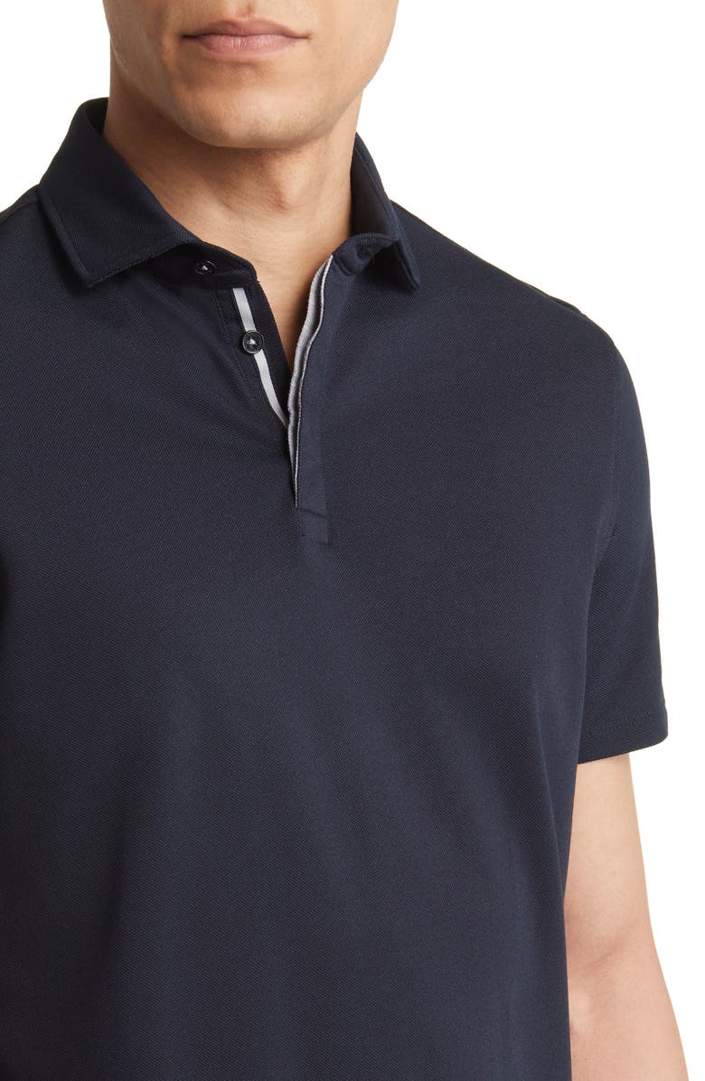 Stone Rose Performance Cotton Piqué Polo, Alternate, color,