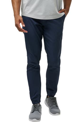 Travismathew Sport Mode Twill Joggers In Black