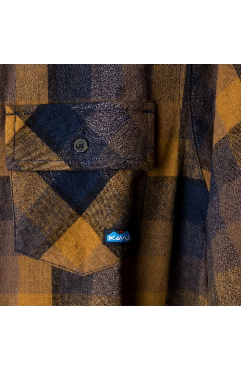 KAVU Buffaroni Flannel Shirt - Men
s, Alternate, color, Buffalo River