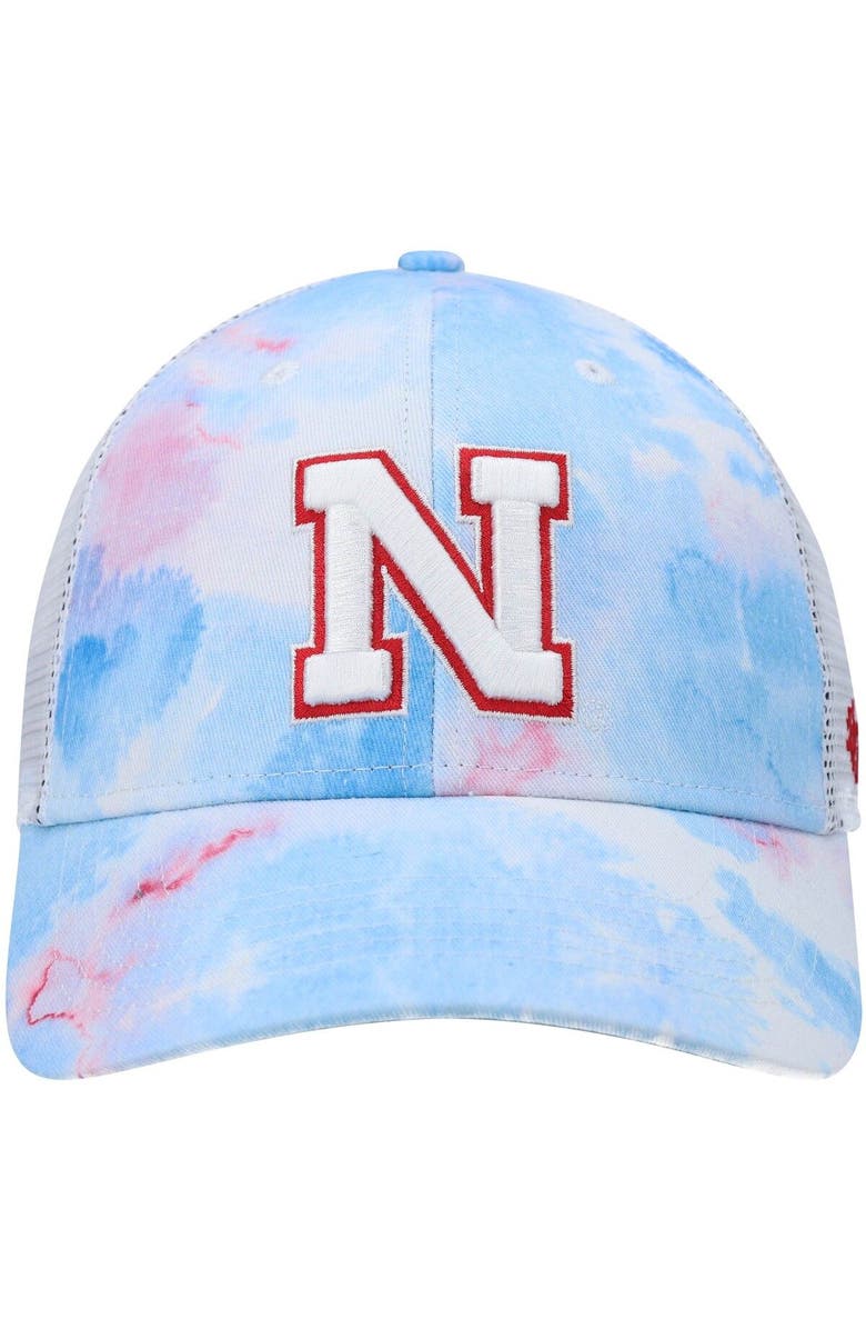 '47 Women's '47 White Nebraska Huskers Casey MVP Trucker Snapback Hat, Alternate, color, 