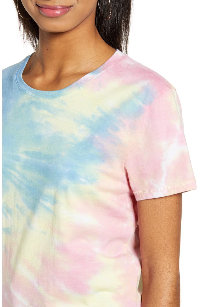 Tie Dye Tee, Alternate, color, SORBET TIE DYE