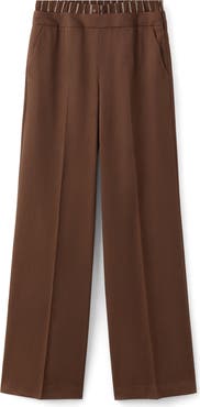 MANGO Wide Leg Pants
