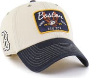 '47 Men's '47 Natural/Navy Boston Red Sox Keepsake Collection Clean Up Adjustable Hat