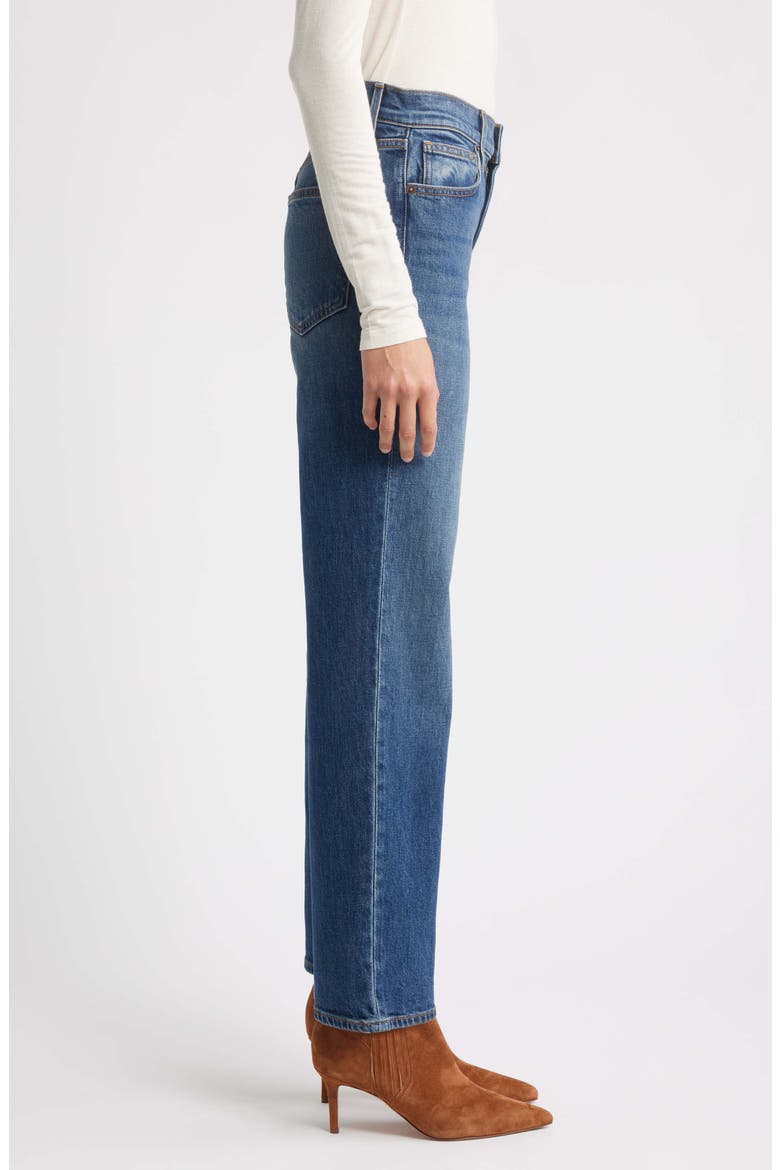 Leah Straight Leg Jeans, Alternate, color, EQUINOX BLUE