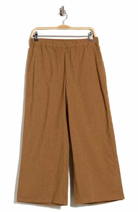 Organic Cotton Wide Leg Pants