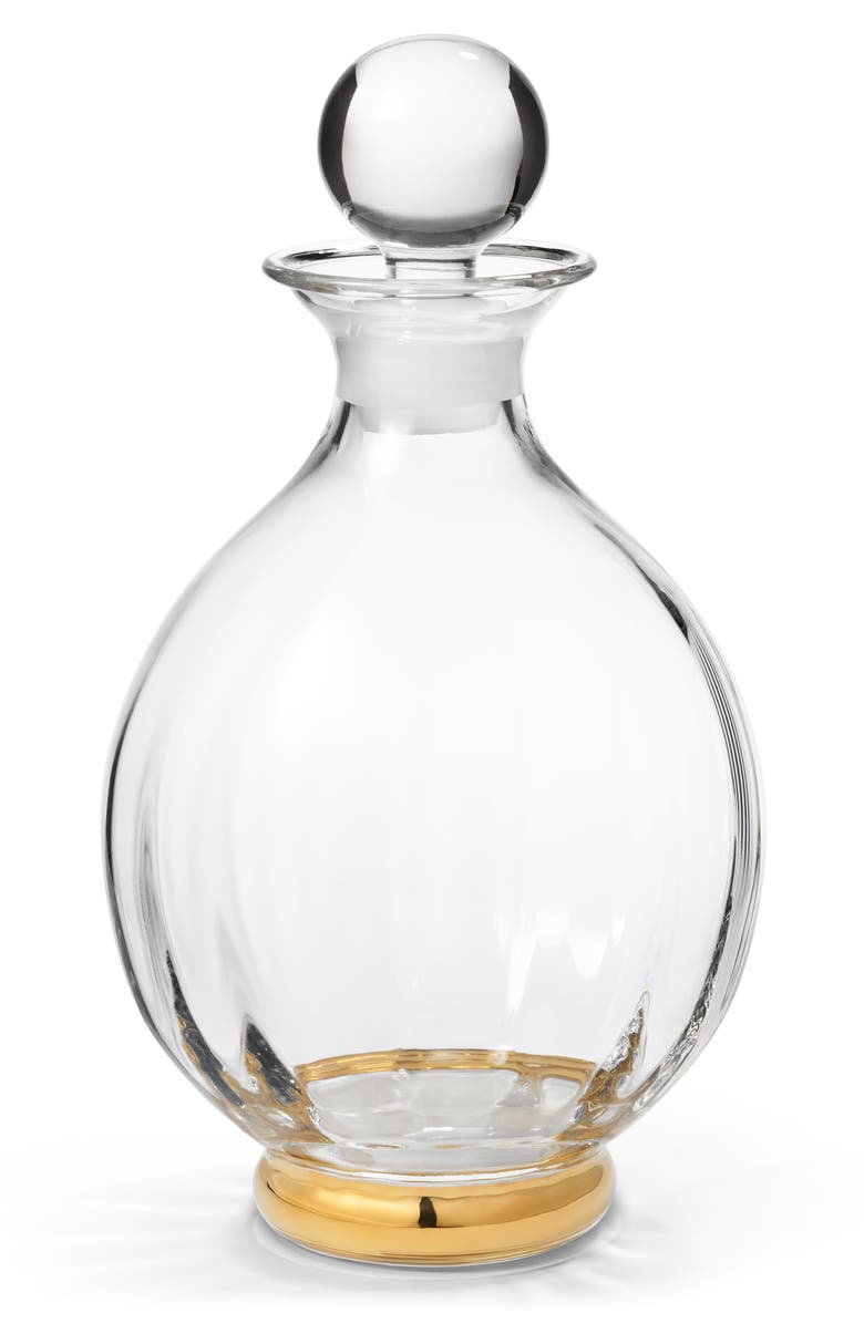 Aerin Sophia Decanter, Main, color, Clear/Gold