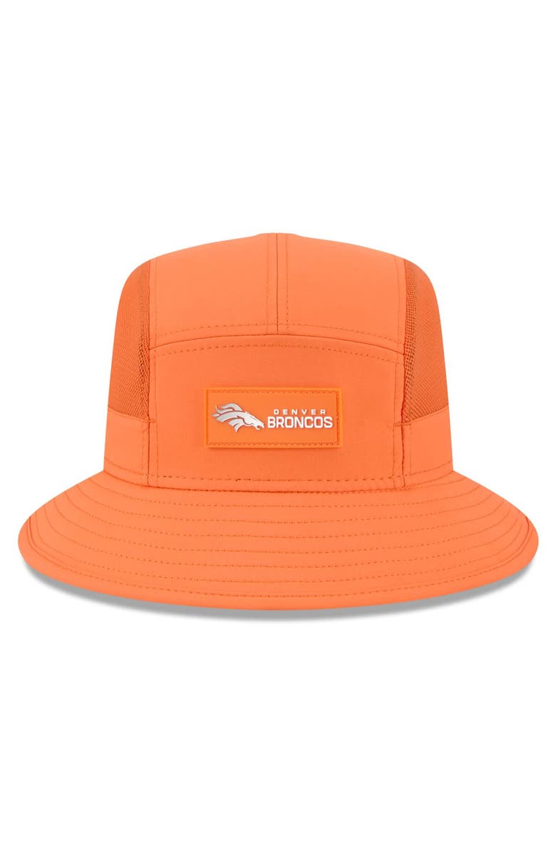 New Era Men's New Era Orange Denver Broncos 2025 Sideline Bucket Hat, Alternate, color, Orange