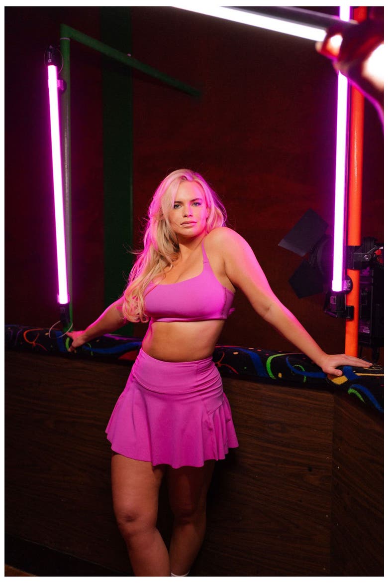 Cloud II Tennis Skort, Alternate, color, Fuchsia
