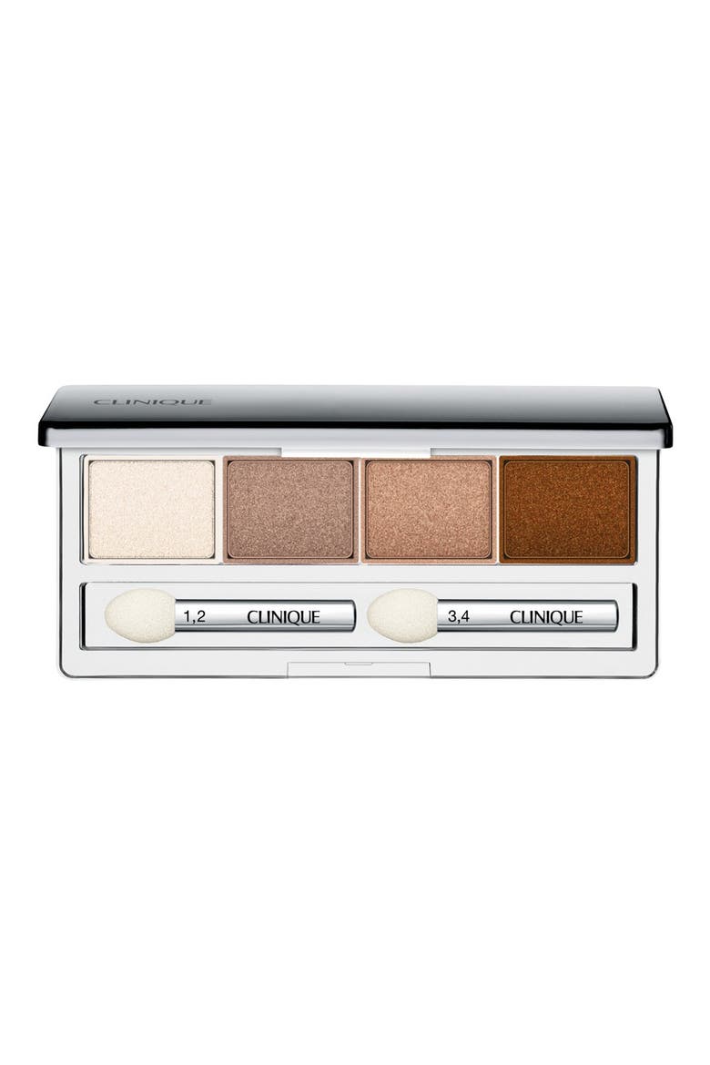 All About Shadow Eyeshadow Quad, Main, color, TEDDY BEAR