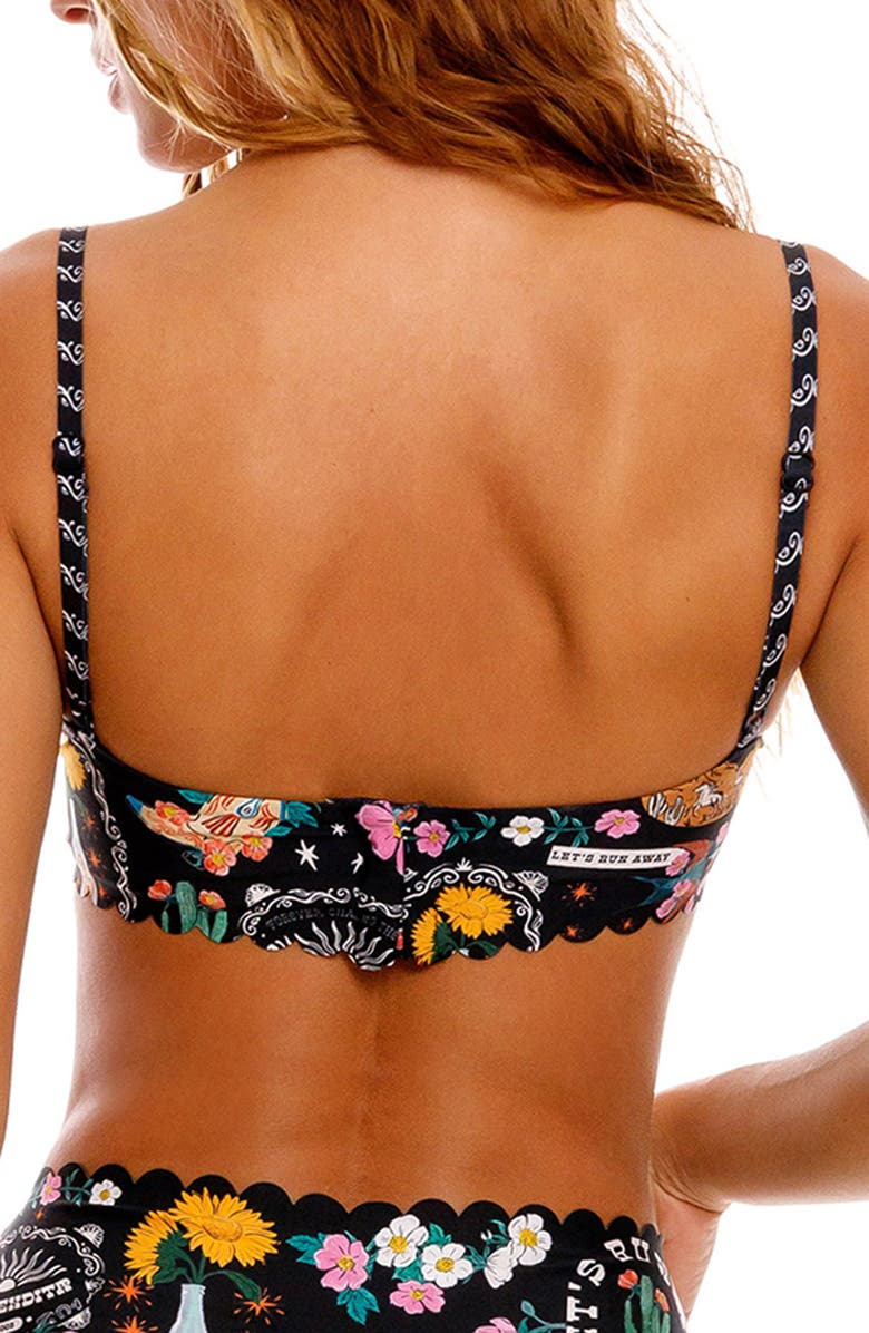 Agua Bendita Lauren Nopal Underwire Bikini Top, Alternate, color, 