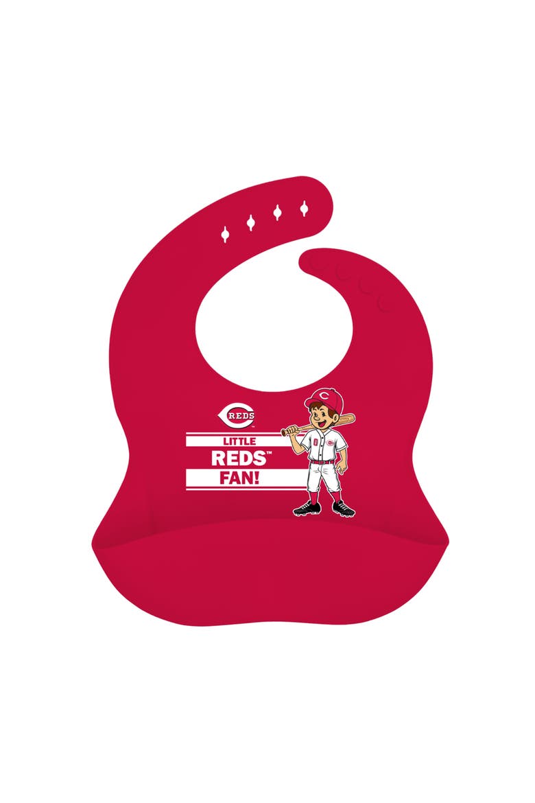 Cincinnati Reds - MLB Silicone Bib, Main, color, Multicolor