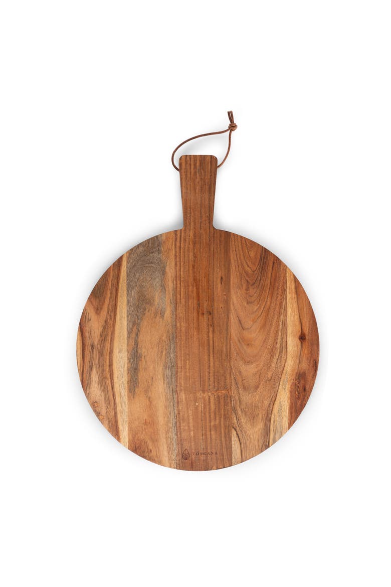 Tagliere Round Charcuterie Board, Alternate, color, Acacia Wood