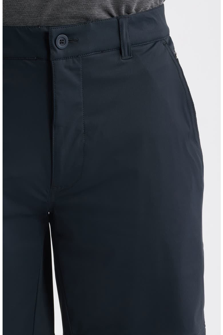 Fairway 8-Inch Flat Front Stretch Golf Shorts, Alternate, color, BLACK