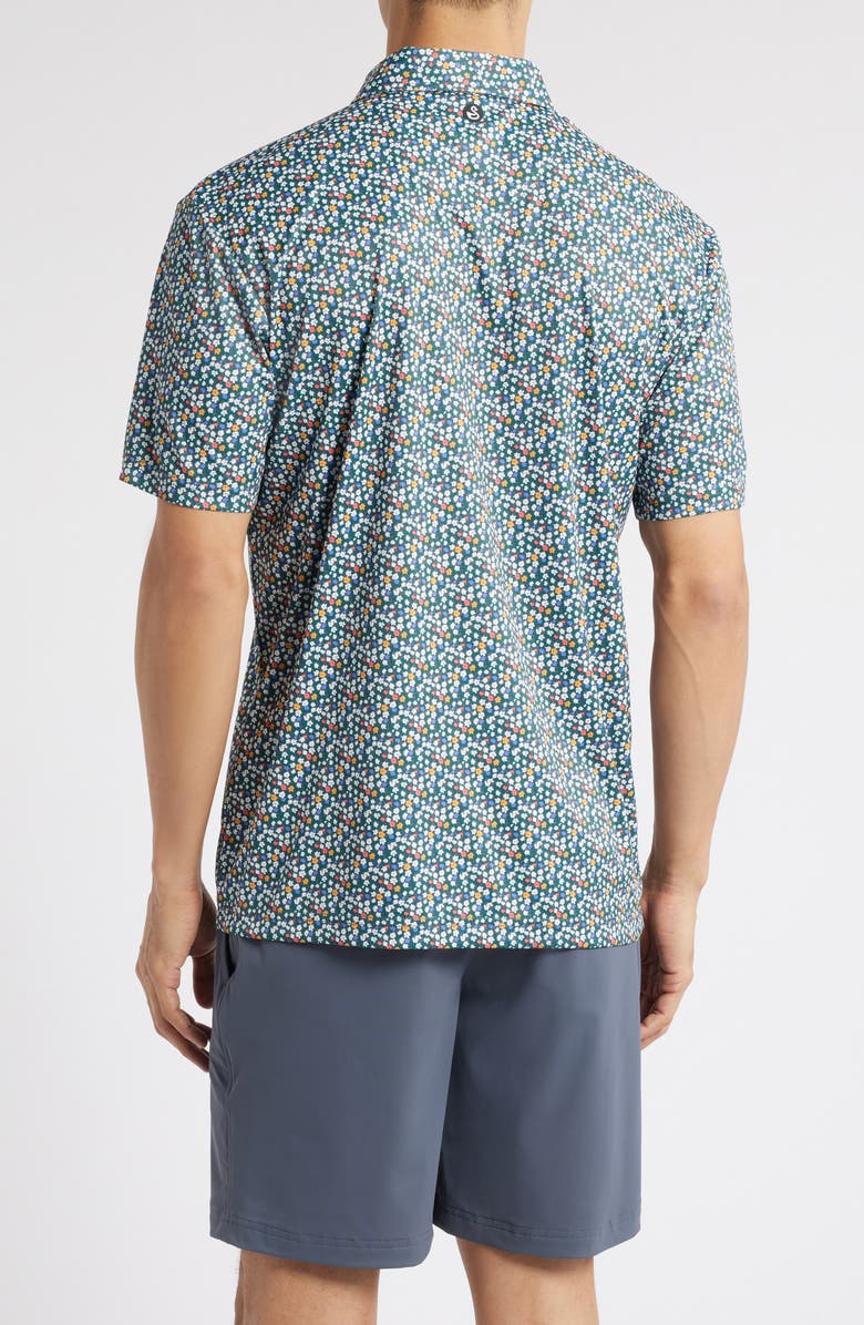 Swannies Ridge Floral Golf Polo, Alternate, color, 