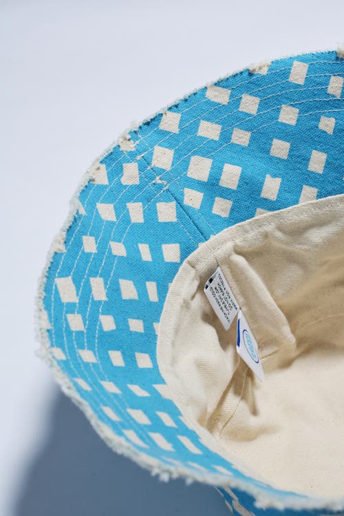 Dance Happy Grid Bucket Hat