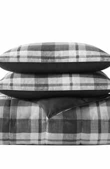 Nautica Crossview Plaid Comforter & Sham Set