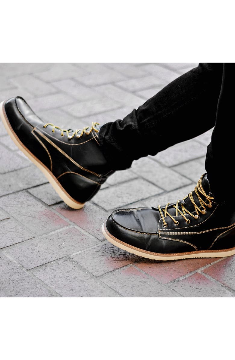 VANCE CO Wyatt Mock Toe Boot, Alternate, color,