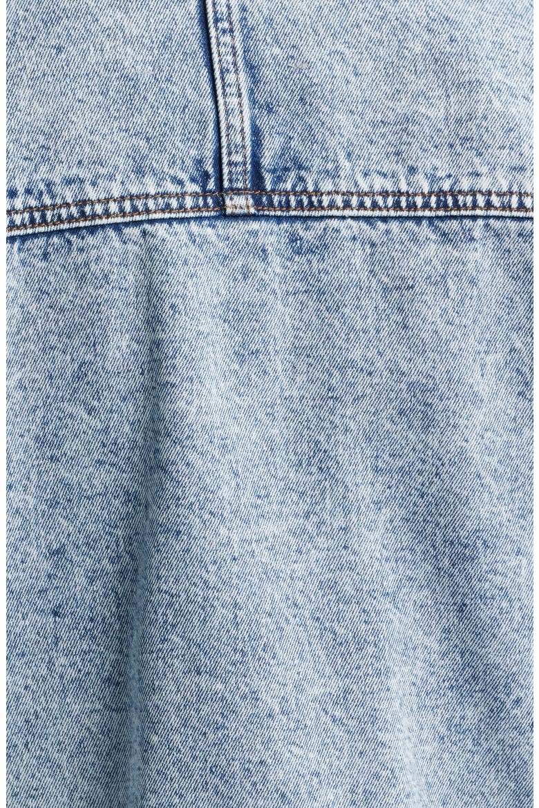 Slant Pocket Denim Jacket, Alternate, color, LIGHT INDIGO MINERAL WASH