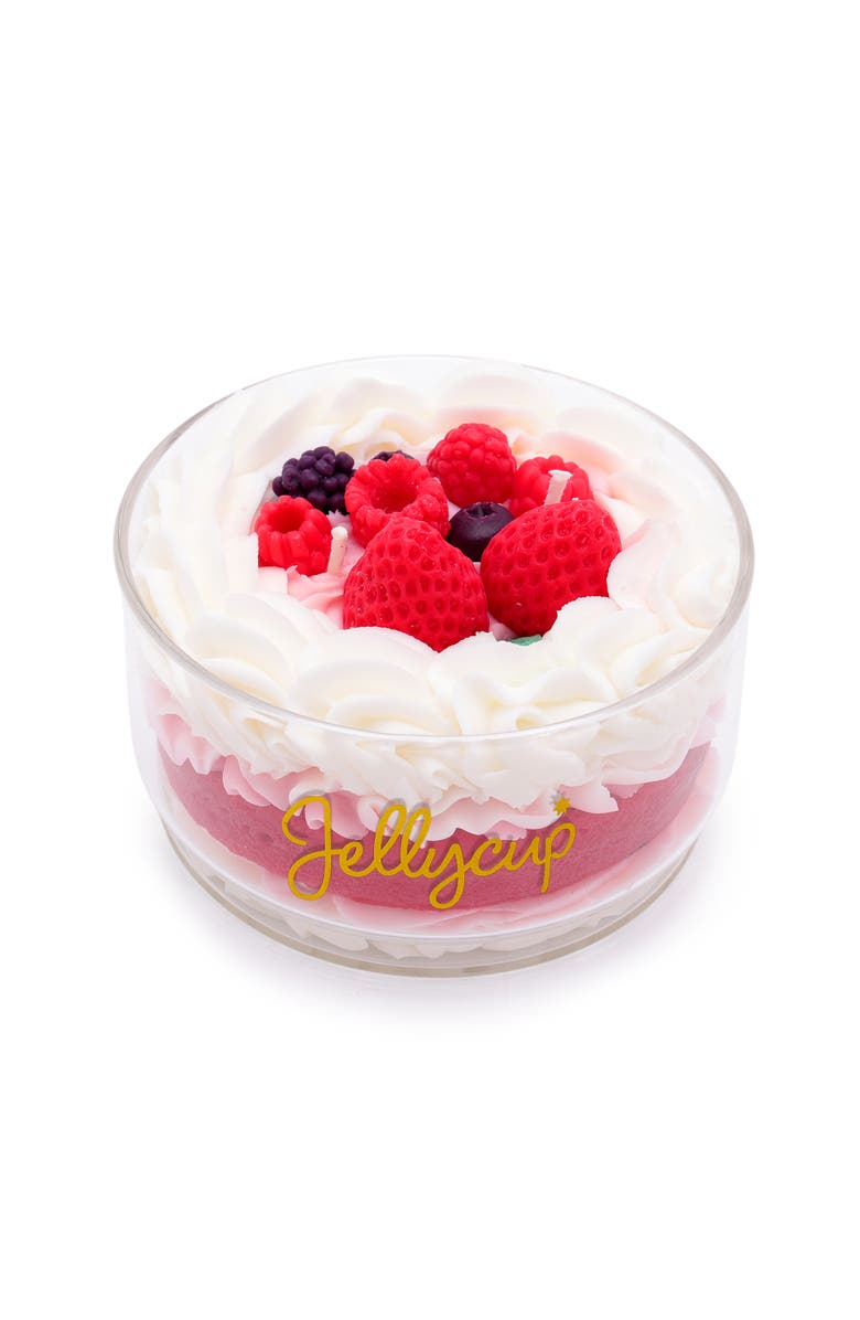 Jellycup Cake Soy Wax Candle Fresh Berry, Main, color, Fresh Berry