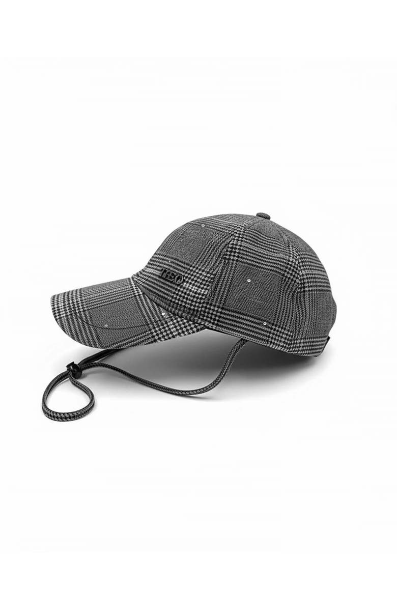 THEO The Label Eudora Petasos Messenger Cap, Alternate, color, Black