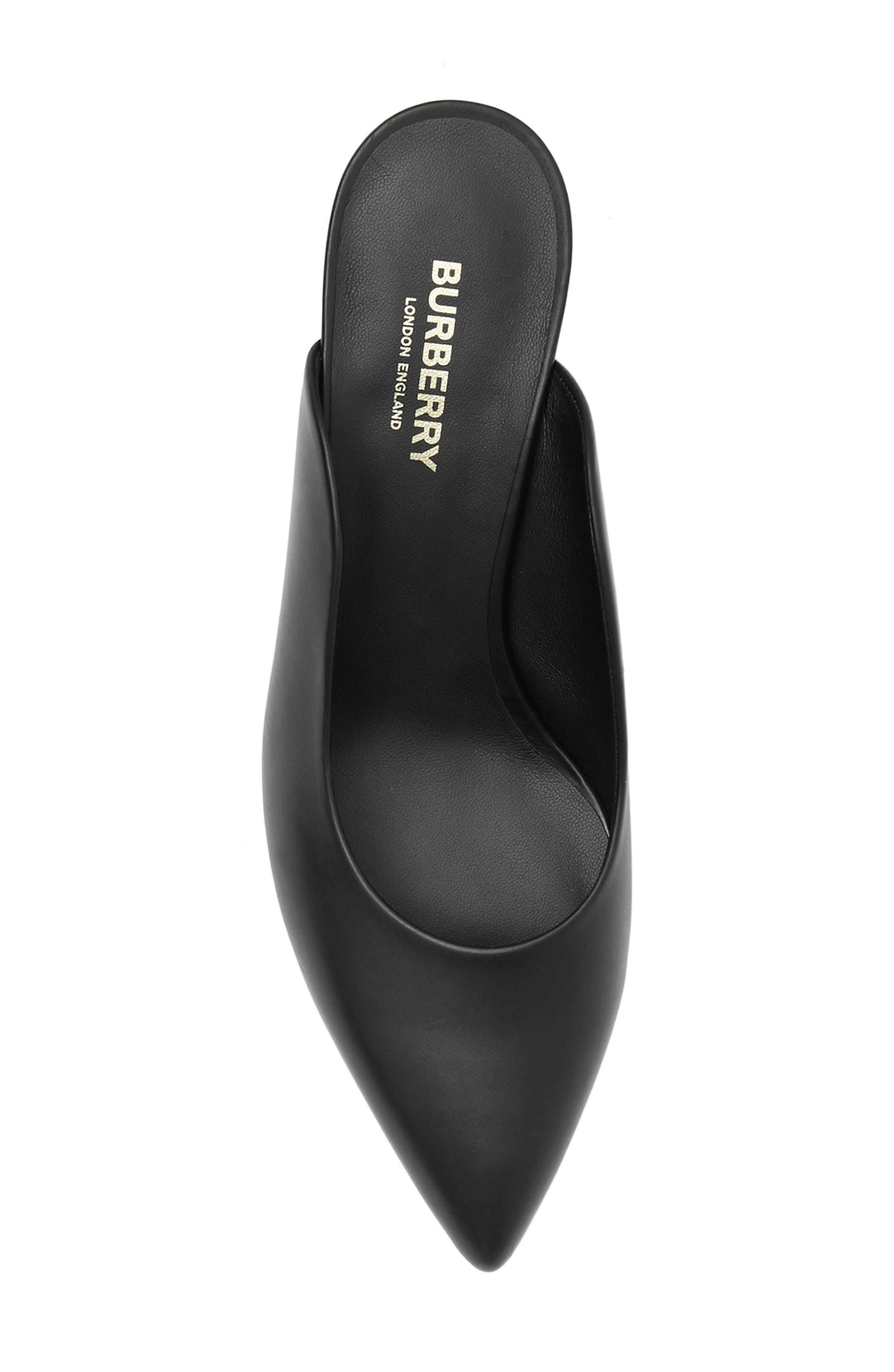 Burberry Holme Pointy Toe Mule, Alternate, color, 