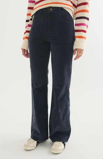 Marine Layer Bridget High Waist Corduroy Flare Pants