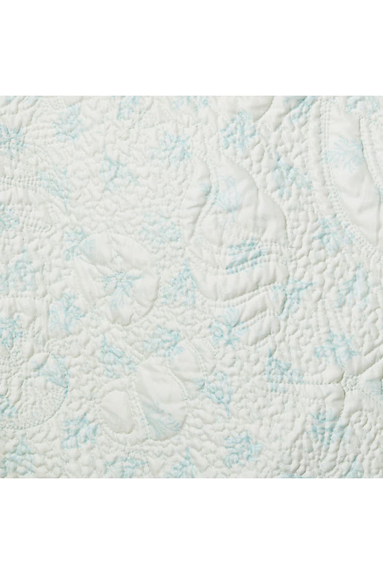 St. Martin Blue Cotton Cotton Quilt Set - Reversible and Machine Washable, Alternate, color, Blue