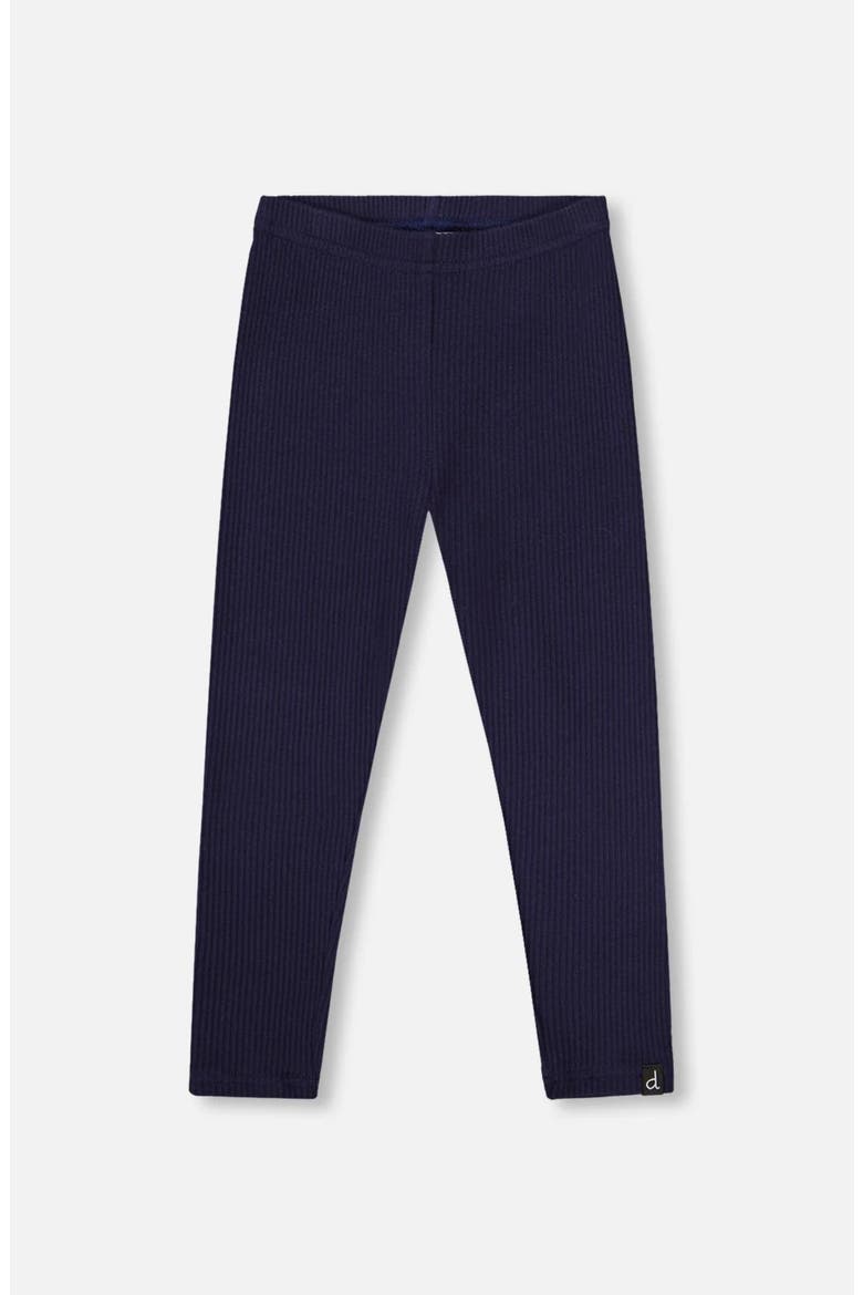 Ribbed Leggings, Main, color, Navy Blue