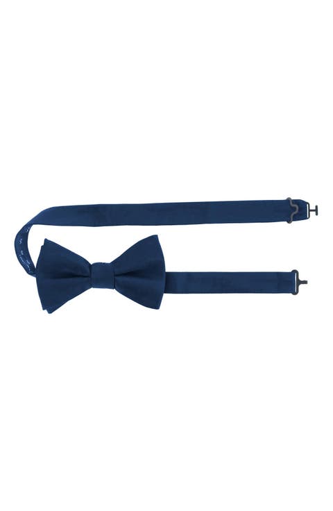 Sutton Pre-Tied Silk Bow Tie