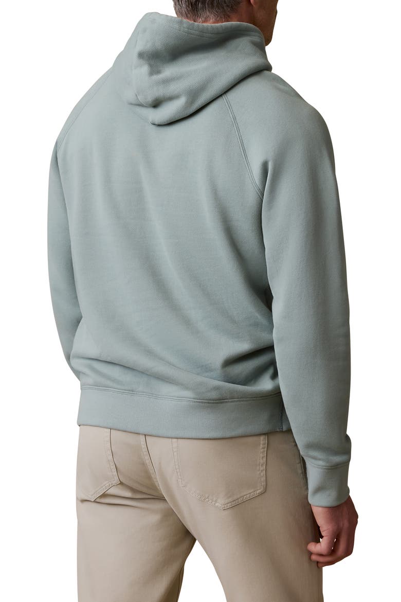 High Standard Organic Pima Cotton Blend Hoodie, Alternate, color, ASPEN GREEN