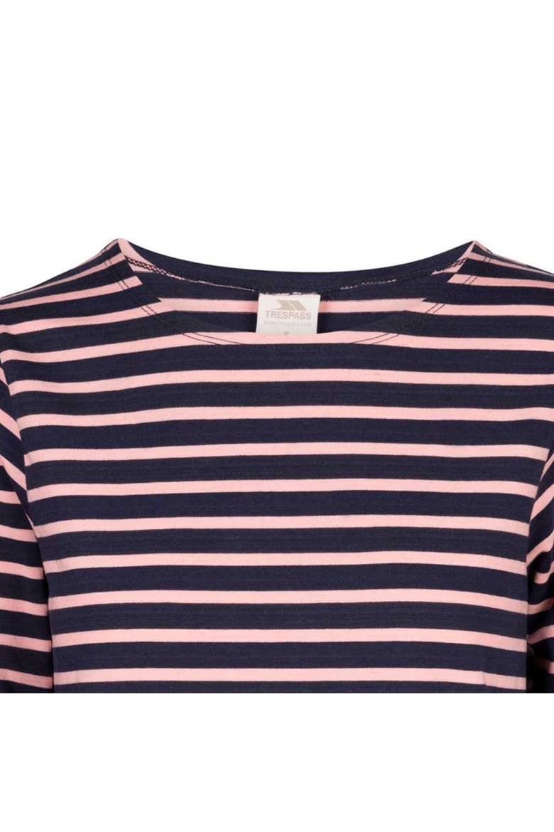 Karen Yarn Dyed Stripe Shirt, Alternate, color, Pink Shell