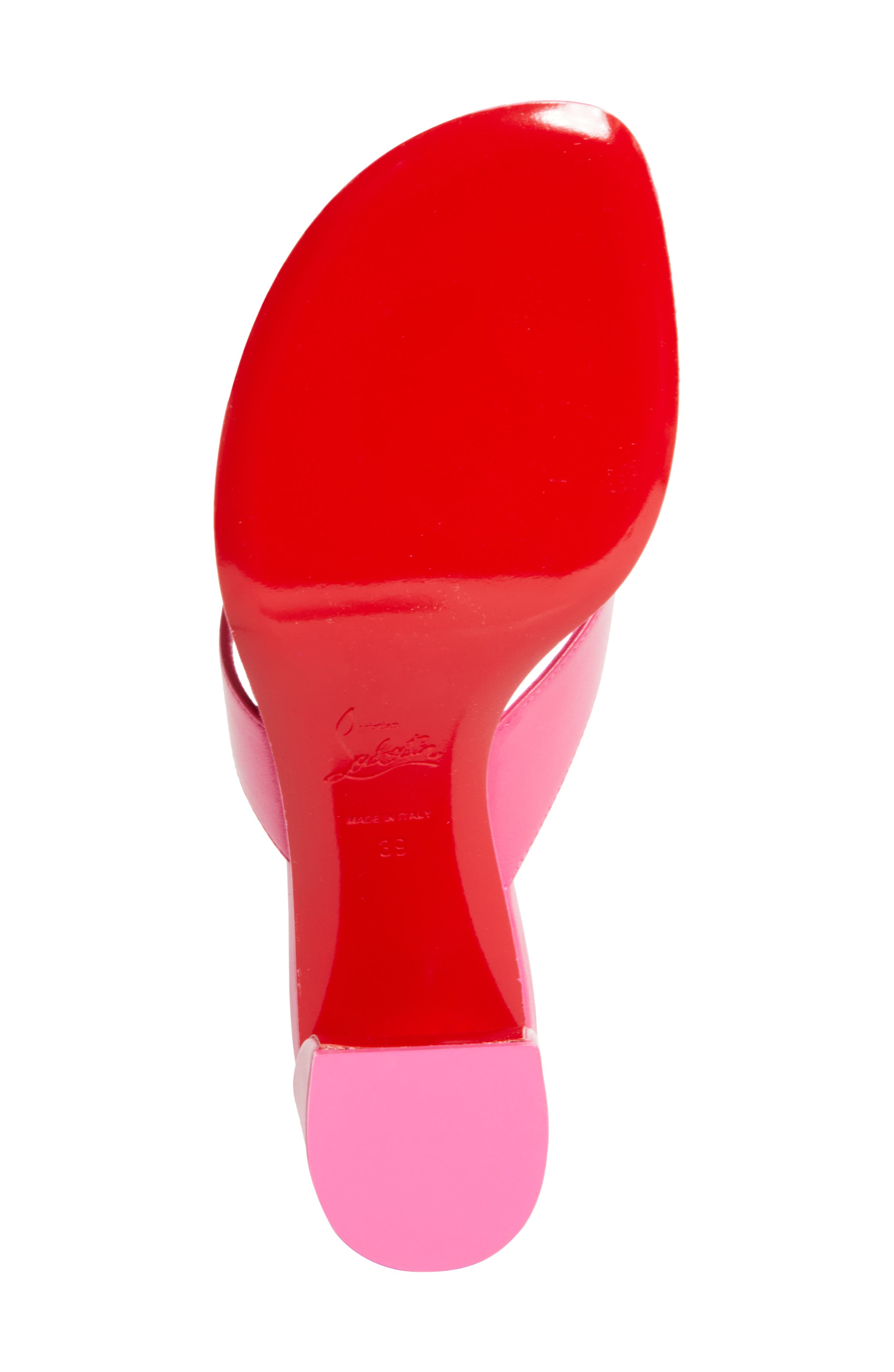 Christian Louboutin Janetonga Thong Sandal, Alternate, color, Pinup/ Lin Pinup