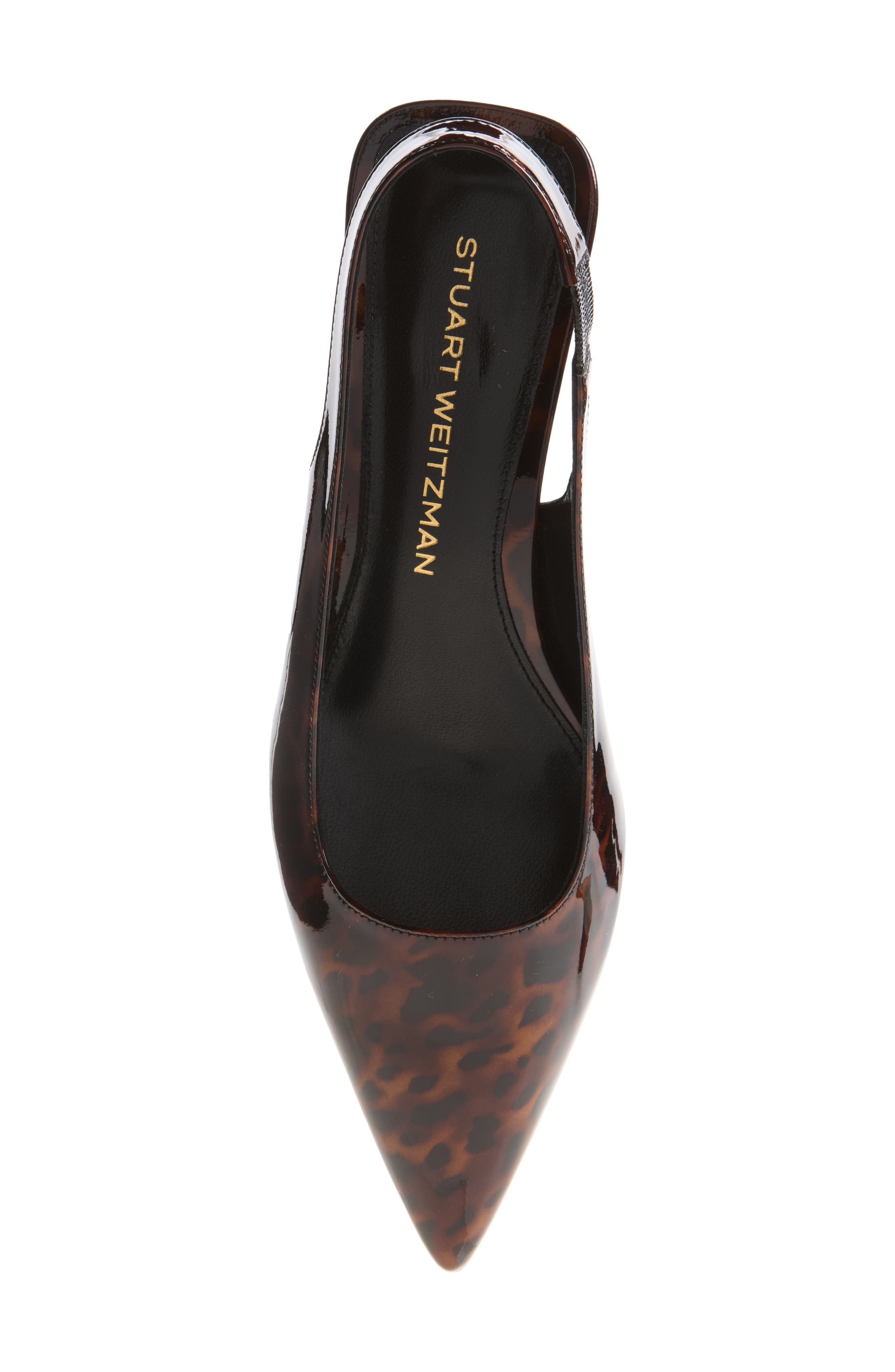 Vinnie Slingback Wedge Pump, Alternate, color, DARK BROWN GLOSS TOR