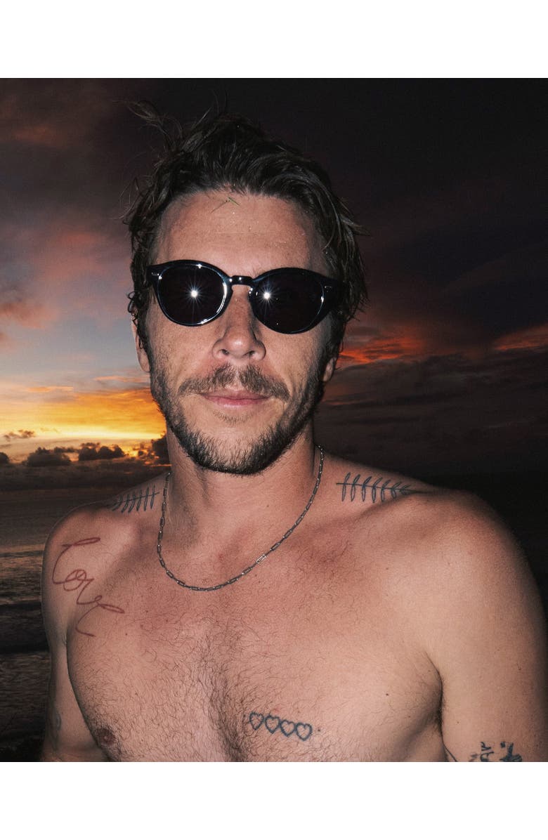 Epokhe Coil Sunglasses, Alternate, color, Black