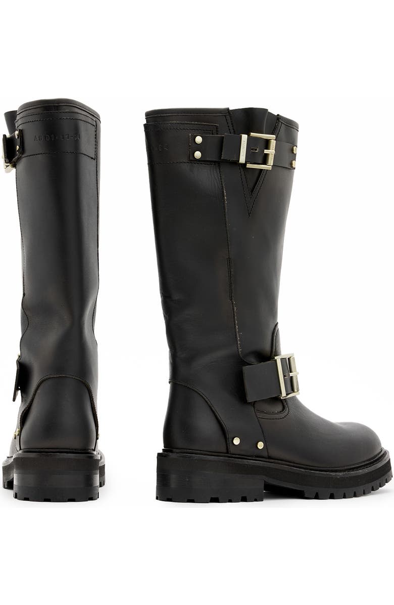 AllSaints Tay Biker Boot, Alternate, color,