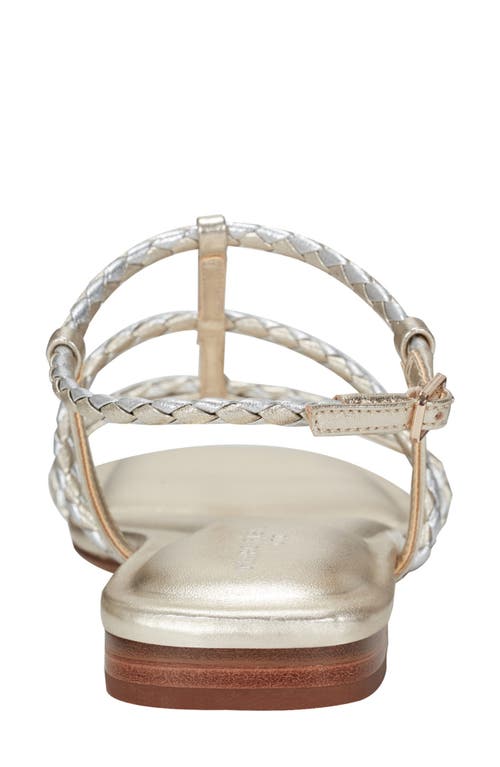 Marc Fisher Ltd Maze Strappy Sandal In Gold