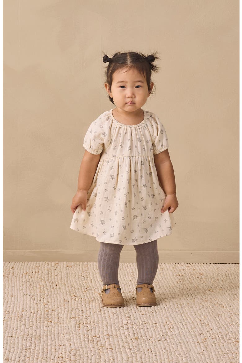 Bella Winter Berry Organic Cotton Dress & Bloomers Set, Alternate, color, NATURAL