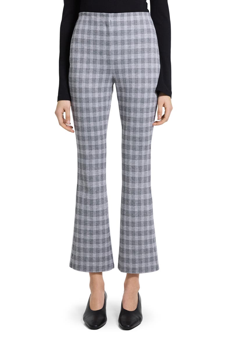 Kick Flare Pants, Main, color, GREY MULTI