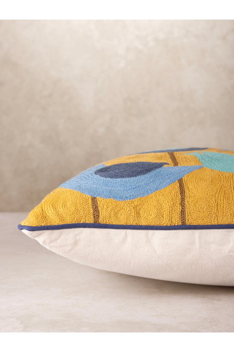 Aloha Throw Pillow Cover, Alternate, color, Blue