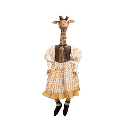 Jenny Giraffe Gathered Traditions Joe Spencer Figure Art Doll