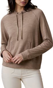 Faherty Sunwashed Slub Organic Cotton Hoodie