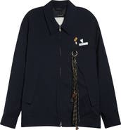 SONG FOR THE MUTE Wool Blend Coach's Jacket