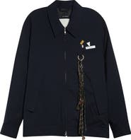 SONG FOR THE MUTE Wool Blend Coach's Jacket
