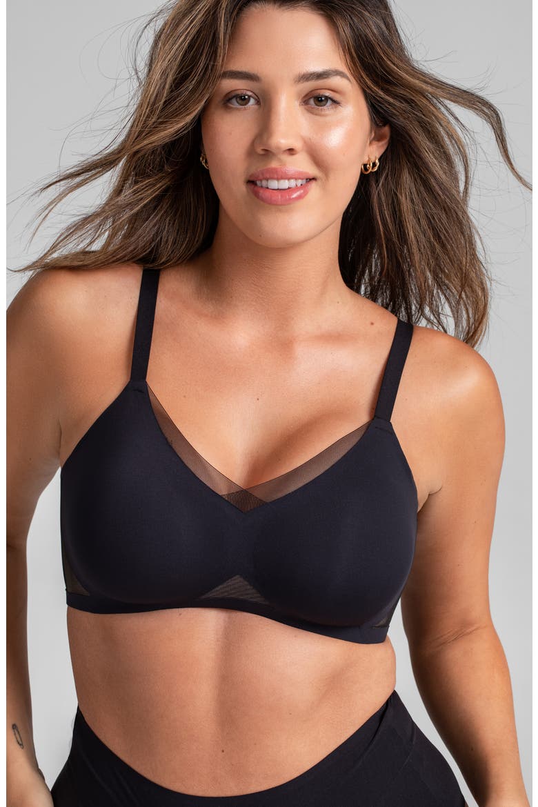 CrossOver Wireless Bra, Alternate, color, RUNWAY