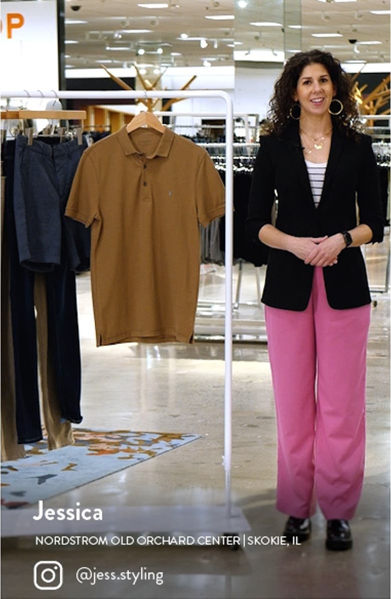 Reform Slim Fit Cotton Polo, sales video thumbnail