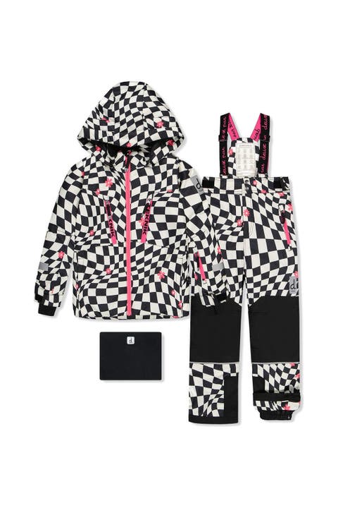 Teknik Expandable Sleeve Fleece Lined Two Piece Jacket & Pants Snowsuit